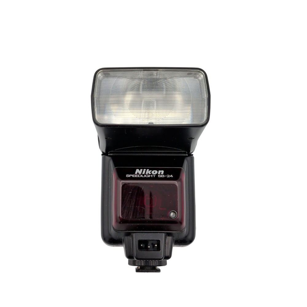 Nikon Speedlight SB-24 Shoe Mount Flash for SLR DSLR Cameras Black SB24